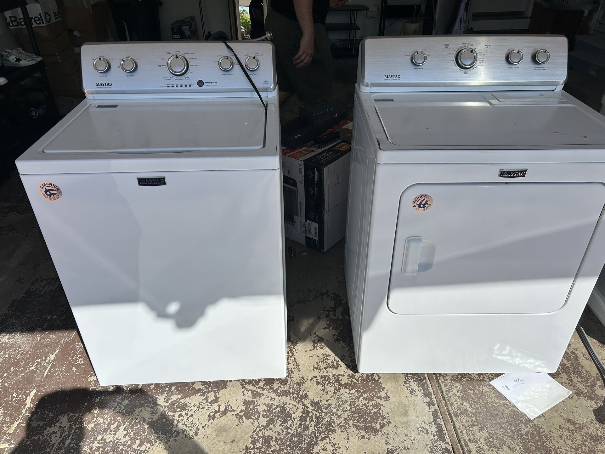 Maytag Washer And Dryer FULLY FUNCTIONAL GREAT BUY !!!!! First Come First Serve