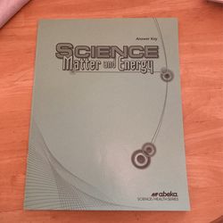 Science Matter and Energy