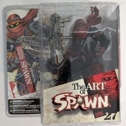 McFarlane Art Of Spawn SPAWN Series 27. Issue 131 Cover Art Action Figure.