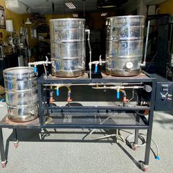 Custom Built 15 Gal RIMS Brewing System 