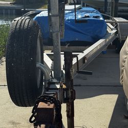 Venture boat trailer