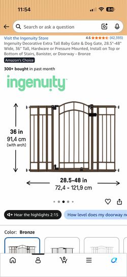 baby/pet gate
