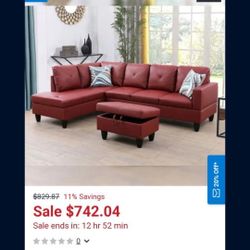 Lane Home Furnishings 2 Piece Sectional 