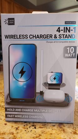 Case Logic 4-In-1 wireless charger & stand