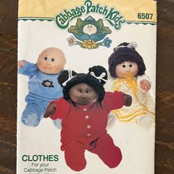 Butterick 6907 Cabbage Patch Clothes Pattern