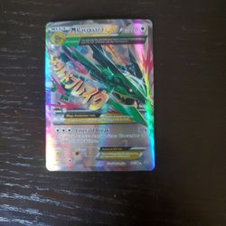 Mega Rayquaza Pokémon Card 