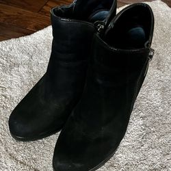 Black Ankle Boots Women’s 6.5