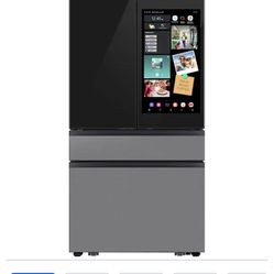 Brand New Samsung Bespoke AI Standard-Depth Family Hub 29-cu ft 36-in Wide French Door Refrigerator