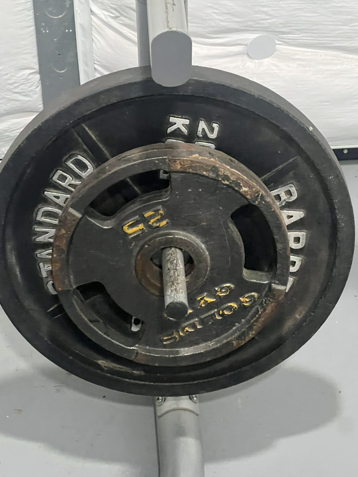Weight Set And Barbell