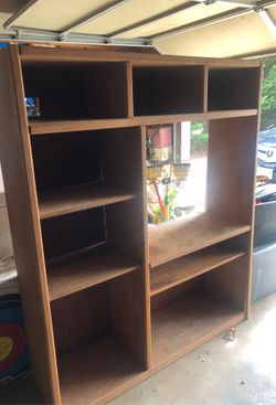 Entertainment center/shelving