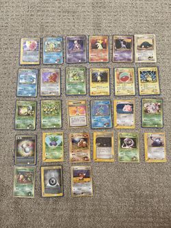 Japanese Pokemon Cards Vintage