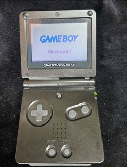 Nintendo BLACK GAME BOY ADVANCE SP Handheld Game Console AGS-001