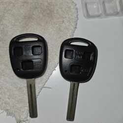 Lexus IS GS LS Uncut key