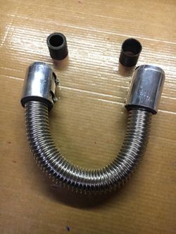 Chrome radiator hose
