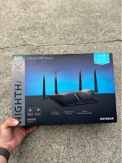 Netgear nighthawk WiFi 6 router AX4300
