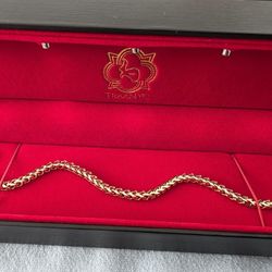 FRANCO BRACELET 14KT GOLD