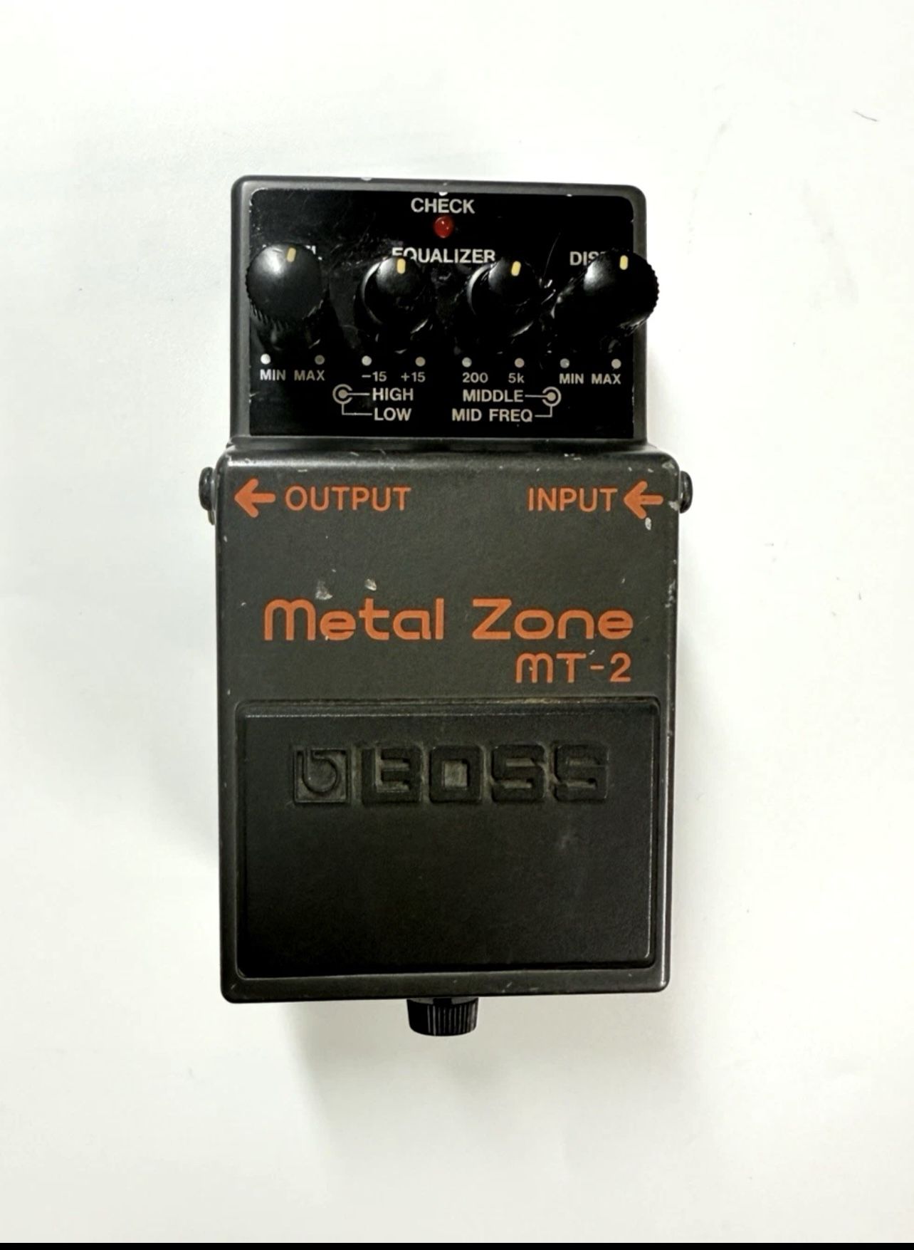 Boss MT-2 Distortion Guitar Pedal