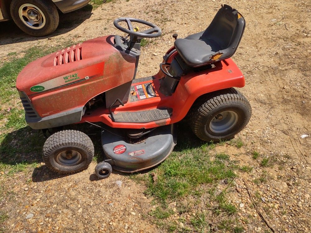 Mower With Parts Mower