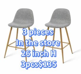 Counter stool set of 3