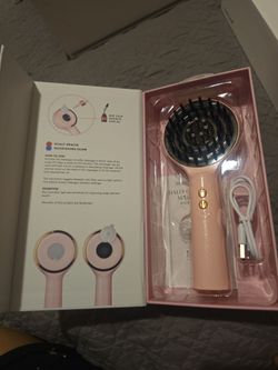 Halo led scalp massager