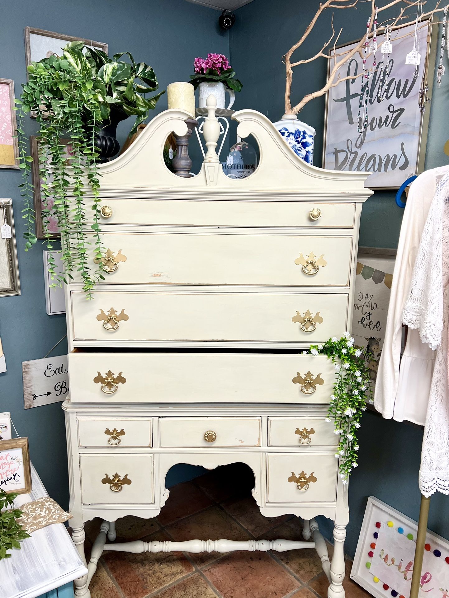 Beige Dresser