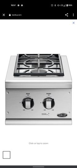DCS by Fisher & Paykel - Professional 14.6" Gas Cooktop - Stainless steel