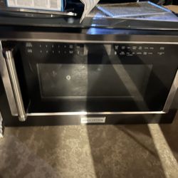 Kitchen Aide Overhead microwave 