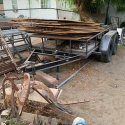 9x5 doble axle trailer  
