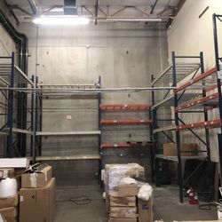 Warehouse Racks 16 Ft High  Set Of 5 
