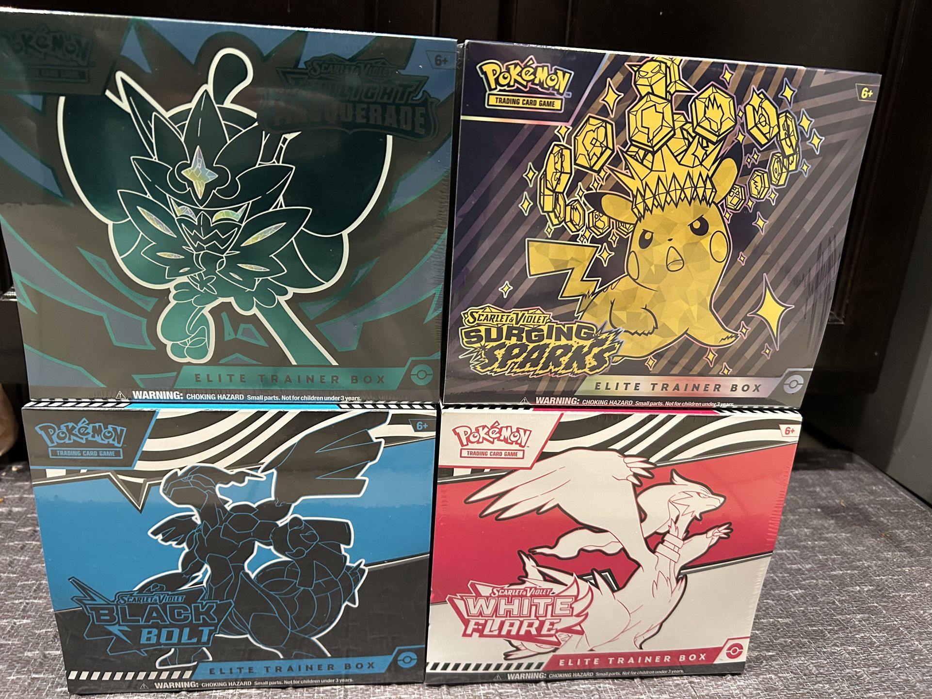 Sealed Pokemon ETB’s