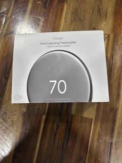 Google Nest Learning Thermostat (
