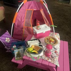 American Girl Doll Camping Set 