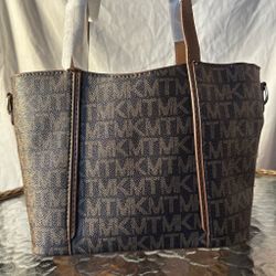 MK Monogram Tote Bag