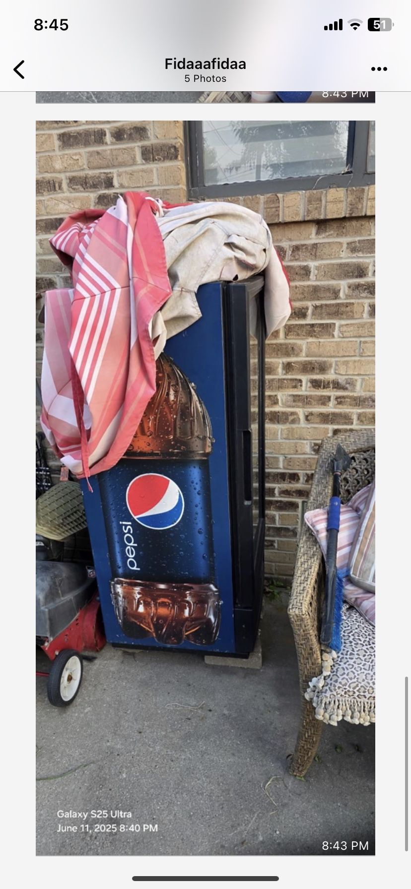 Pepsi Fridge