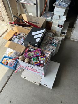 HUGE Monster Sports Card Collection – 500,000+ Cards – Memo and Sealed!