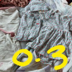 0-6 and Option For up to 9 Months Baby Girl Clothes 