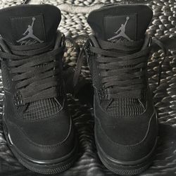Jordan 4 Black Cat Size 10