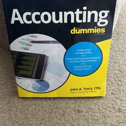 Accounting For Dummies