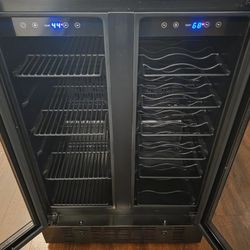 Dual Zone Beverage Fridge 