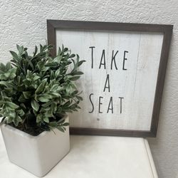 Take A Seat Bathroom Decor