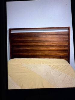 Queen Bed Frame and Headboard