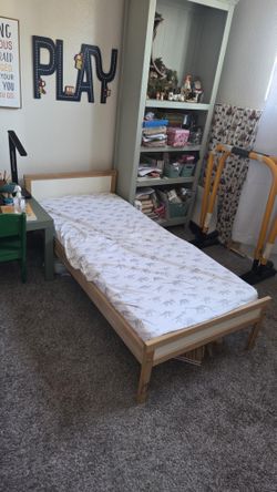 IKEA Kids Bed And Mattress 