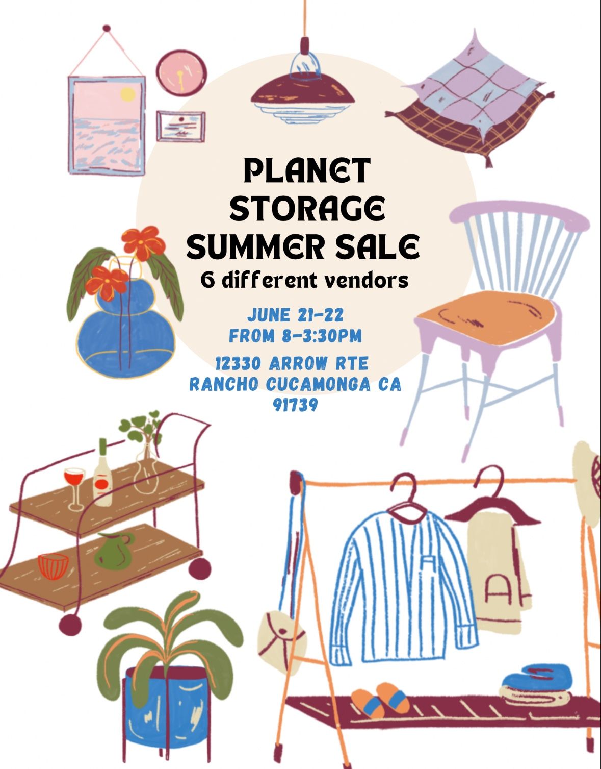 Planet • Storage Rancho Cucamonga Yard Sale