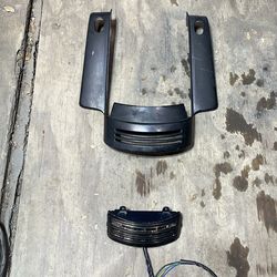 Harley Davidson Street glide Tri-bar light assembly