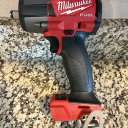 Milwaukee M18 FUEL Gen-2 18V Lithium-Ion Brushless Cordless Mid Torque 1/2 in. Impact Wrench w/Friction Ring (Tool-Only)