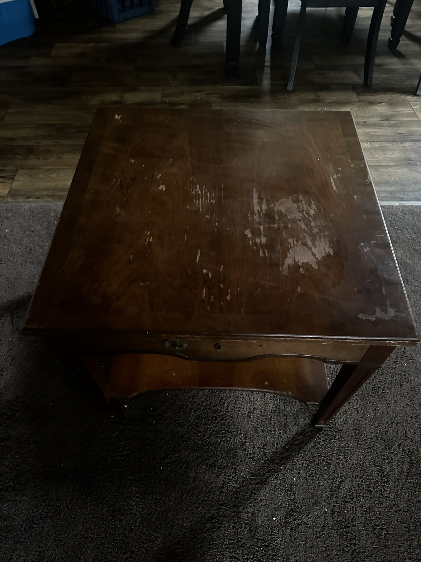 old end table