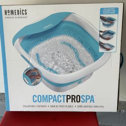 HoMedics Compact Pro Spa Collapsible Footbath