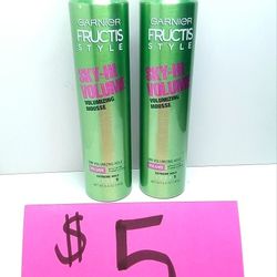 Garnier Fructis Volumizing Mousses 