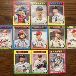 Baseball Cards. 11 Cartas