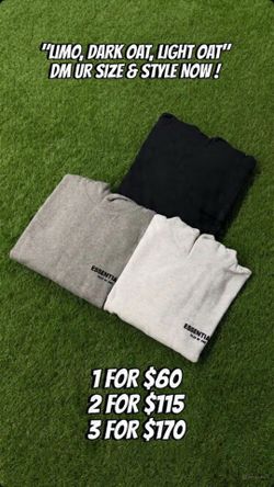 •Authentic Essential hoodie’s